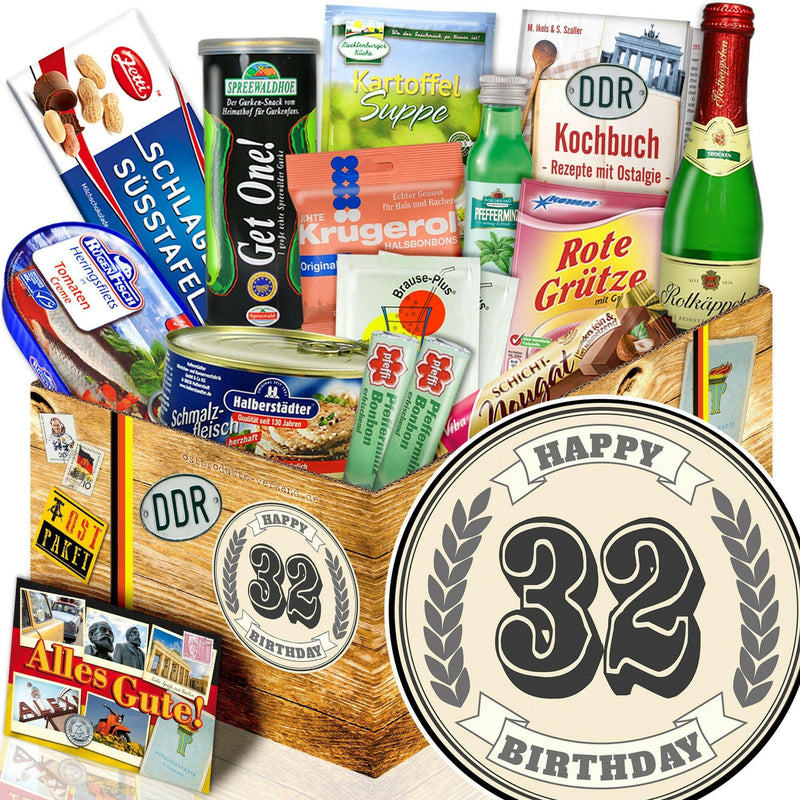 32 Zahl - Spezialitäten Set M - Ossiladen I Ostprodukte Versand