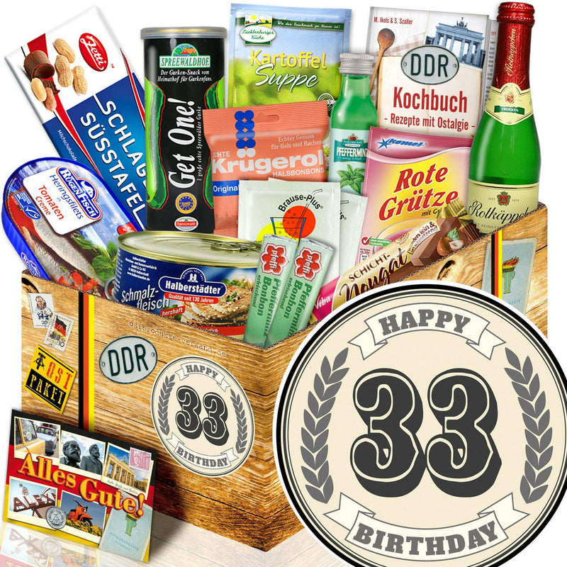 33 Zahl - Spezialitäten Set M - Ossiladen I Ostprodukte Versand