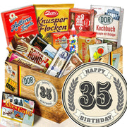 35 Zahl - Süßigkeiten Set DDR L - Ossiladen I Ostprodukte Versand