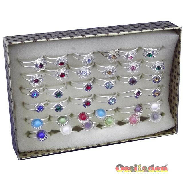 36 Stück Original DDR Kinderringe