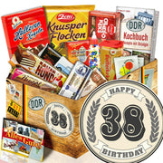 38 Zahl - Süßigkeiten Set DDR L - Ossiladen I Ostprodukte Versand