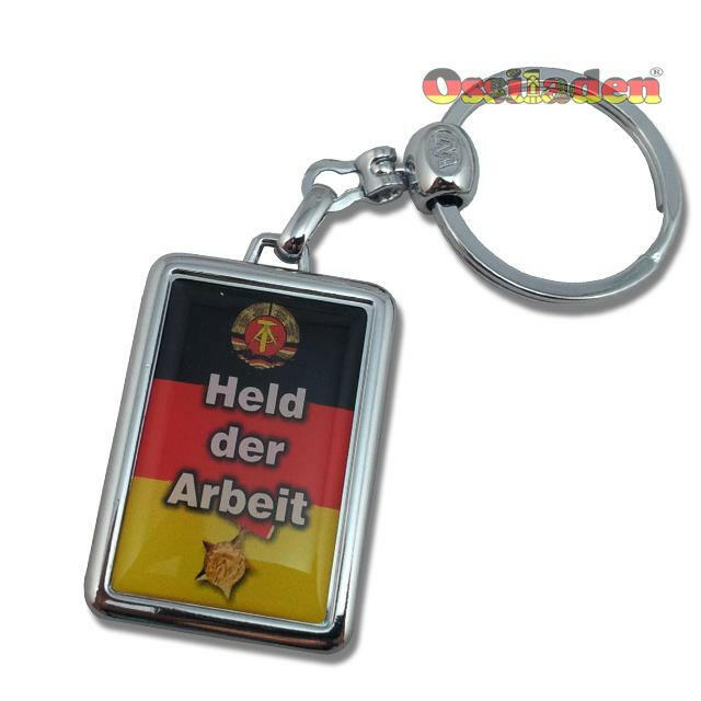 3D Schlüsselanhänger Held der Arbeit