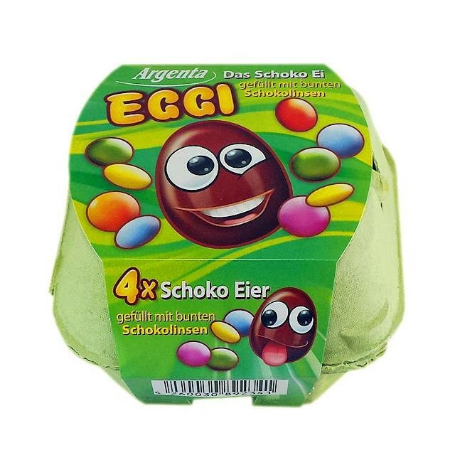 4 Schoko Linsen Eier ( Argenta )
