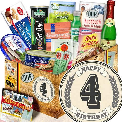 4 Zahl - Spezialitäten Set M - Ossiladen I Ostprodukte Versand