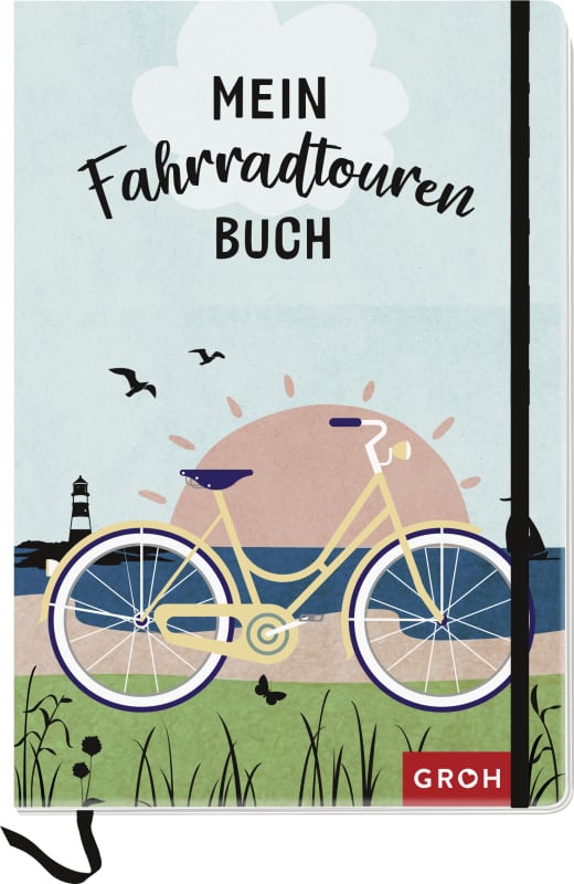 Mein Fahrradtouren-Buch (maritim) - Tagebuch NB - 96 Seiten
