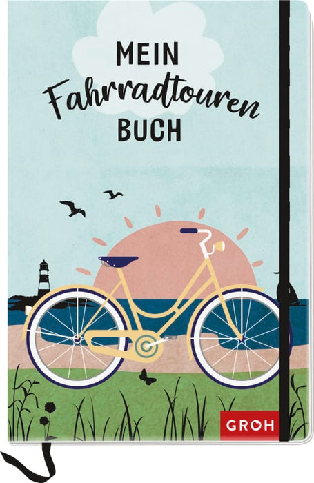 Mein Fahrradtouren-Buch (maritim) - Tagebuch NB - 96 Seiten