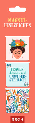 Magnetlesezeichen Frauen, die lesen, sind unwiderstehlich - Magnet