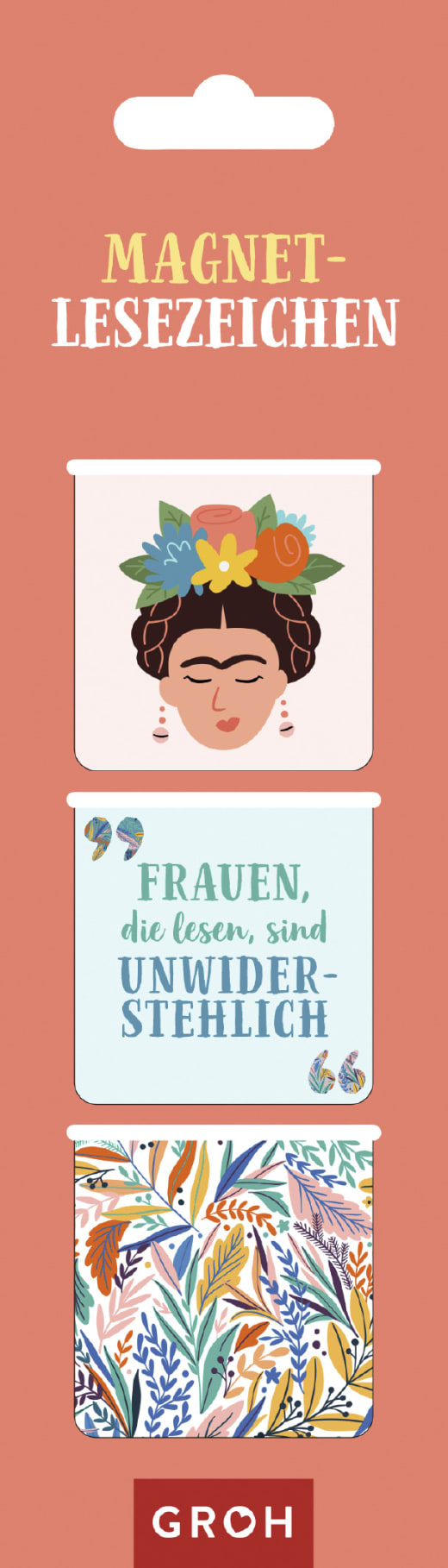 Magnetlesezeichen Frauen, die lesen, sind unwiderstehlich - Magnet