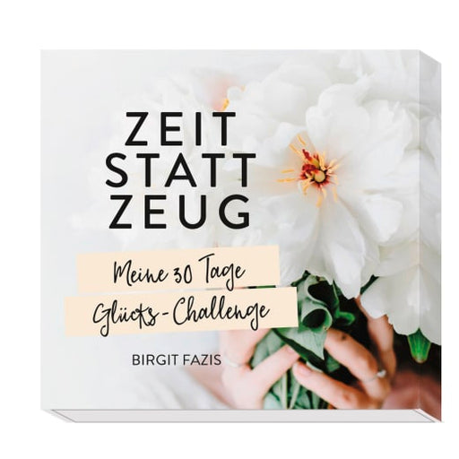 Zeit statt Zeug - Non-Book in Umverpackung