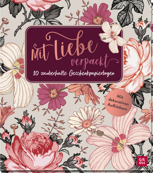 Mit Liebe verpackt - 10 zauberhafte Geschenkpapierbogen - Papeterie - 10 Seiten