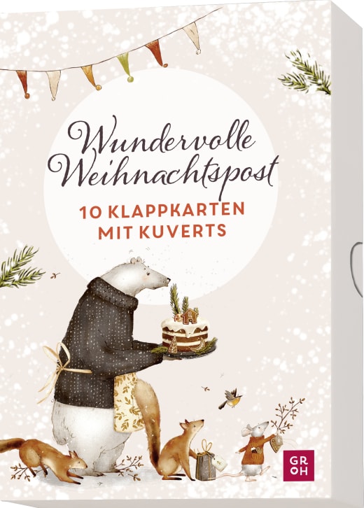 Wundervolle Weihnachtspost - Postkarten