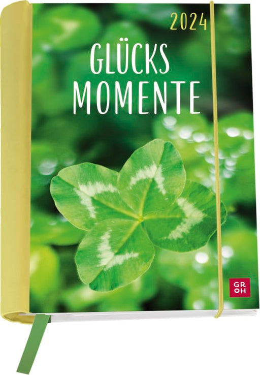 Glücksmomente 2024 - Buchkalender - 144 Seiten