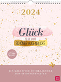 Fotokalender Glück ist die Summe schöner Augenblicke 2024 - Wandkalender - 13 Seiten