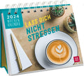 Lass dich nicht stressen 2024 - Aufstellkalender - 108 Seiten