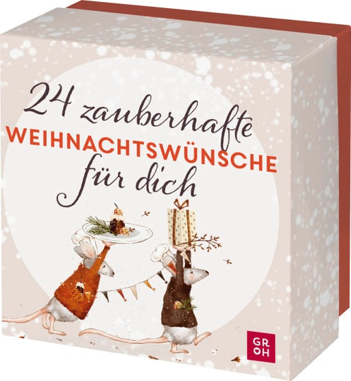 24 zauberhafte Weihnachtswünsche für dich - Adventskalender - 48 Seiten