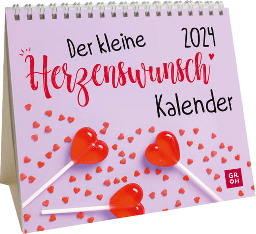 Der kleine Herzenswunschkalender 2024 - Kalender - 26 Seiten