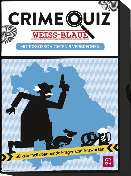 Crime Quiz - Weiß-blaue Mords-Geschichten und Verbrechen - Spiel