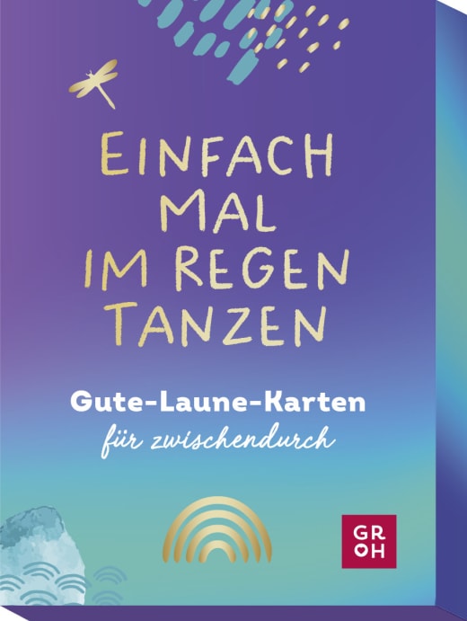 Einfach mal im Regen tanzen - Non-Book in Umverpackung