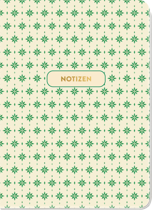 Notizheft Midsommar Sterne - Notizbuch NB - 48 Seiten