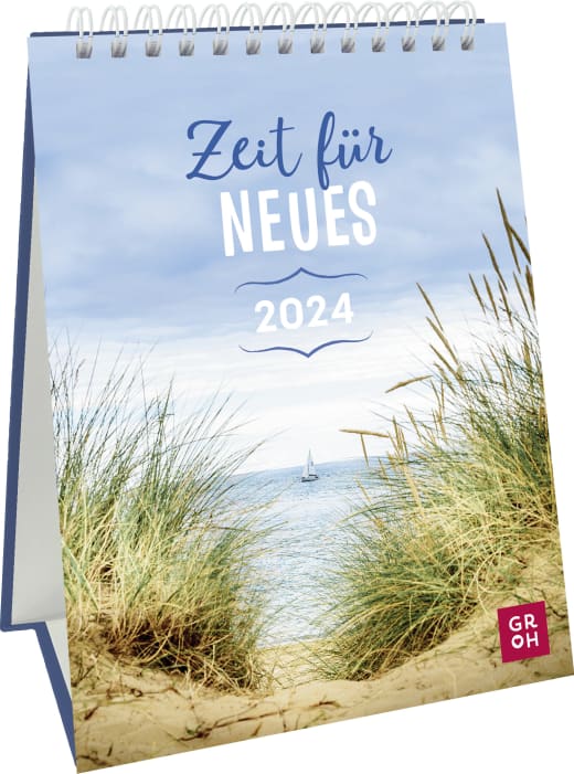 Zeit für Neues 2024 - Aufstellkalender - 56 Seiten