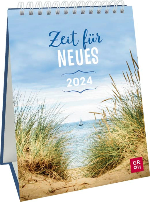 Zeit für Neues 2024 - Aufstellkalender - 56 Seiten