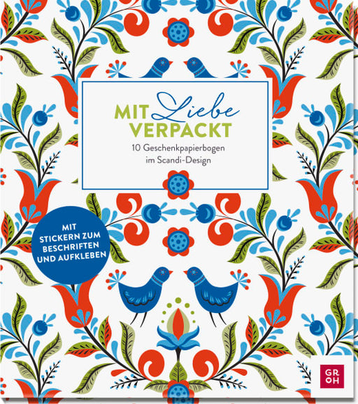 Mit Liebe verpackt - 10 Geschenkpapierbogen im Scandi-Design - Papeterie - 10 Seiten
