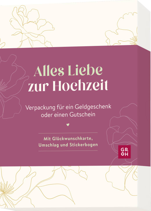 Alles Liebe zur Hochzeit - Non-Book in Umverpackung