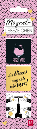 Magnetlesezeichen Zu Vino sag ich nie no! - Magnet