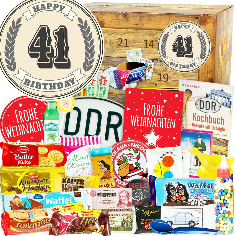 41 Zahl - DDR Adventskalender - Ossiladen I Ostprodukte Versand