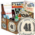 41 Zahl - Geschenkset Ostpaket "Männer Box" - Ossiladen I Ostprodukte Versand