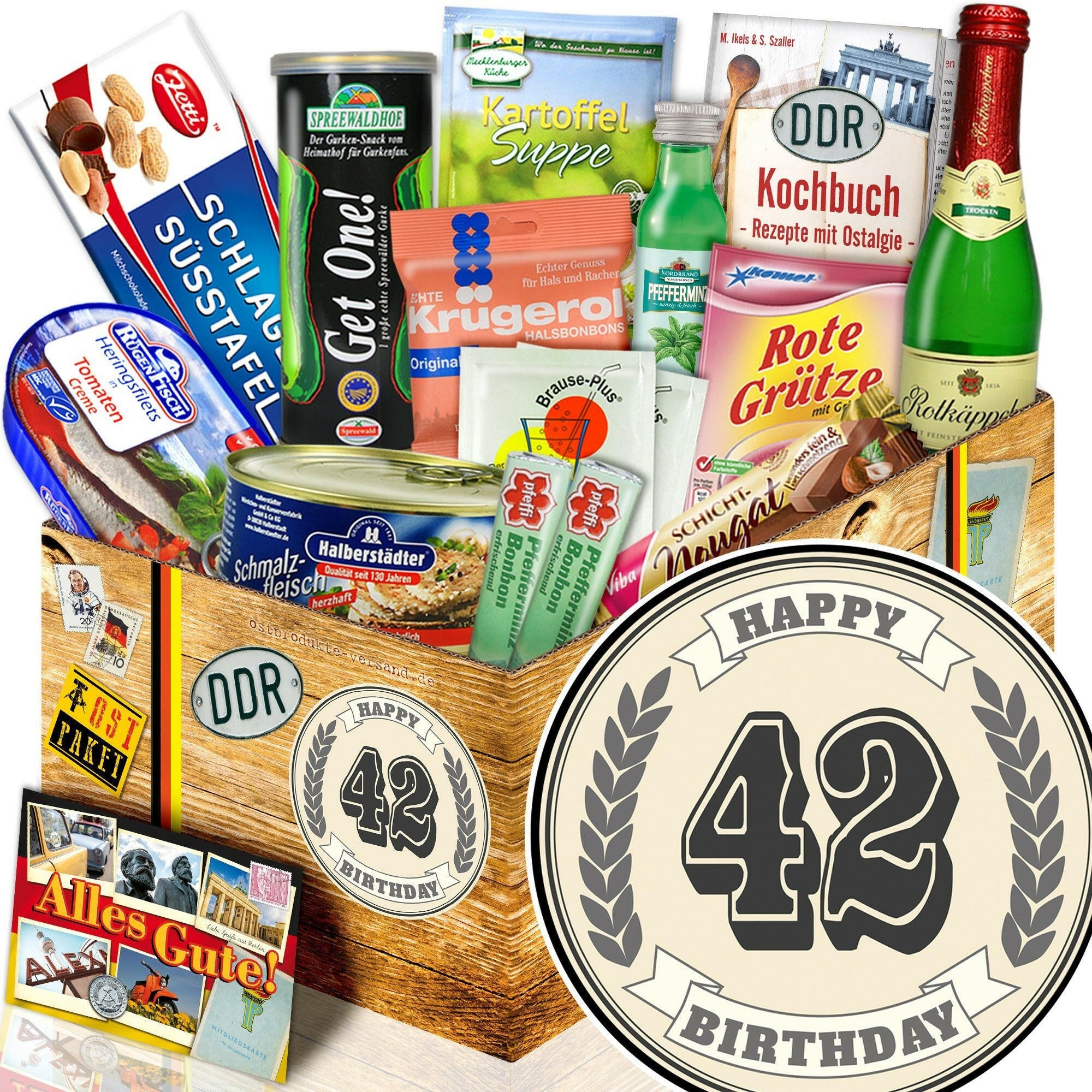 42 Zahl - Spezialitäten Set M - Ossiladen I Ostprodukte Versand