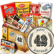 42 Zahl - Süßigkeiten Set DDR L - Ossiladen I Ostprodukte Versand