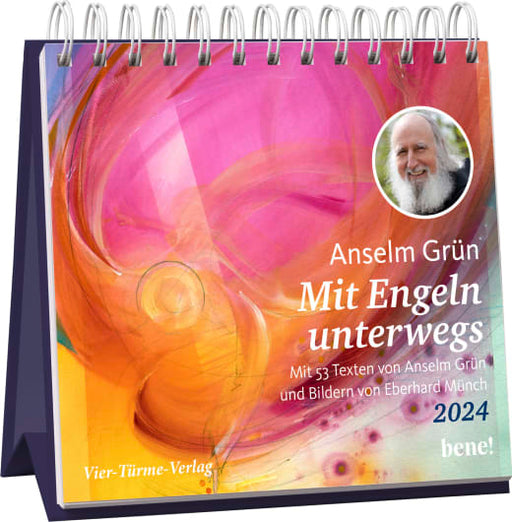 Mit Engeln unterwegs 2024 - Aufstellkalender - Aufstellkalender - 108 Seiten