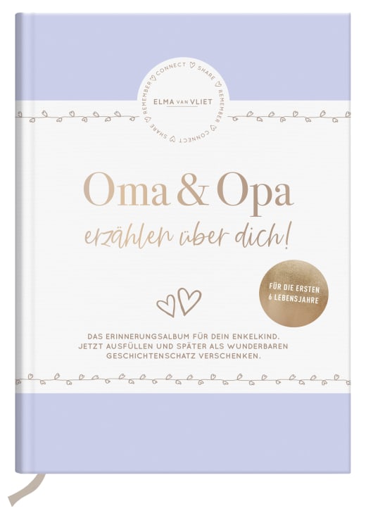 Oma und Opa erzählen über dich - Eintragbuch NB - 176 Seiten