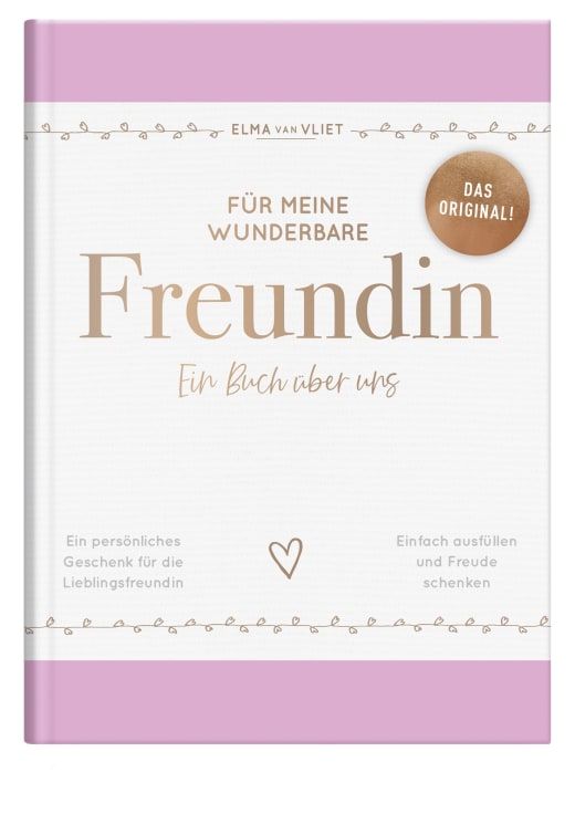 Für meine wunderbare Freundin - Eintragbuch NB - 80 Seiten