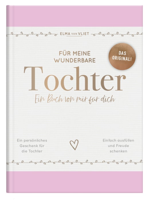 Für meine wunderbare Tochter - Eintragbuch NB - 80 Seiten