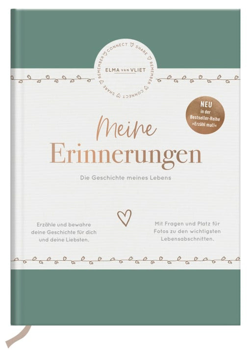 Meine Erinnerungen - Eintragbuch NB - 192 Seiten