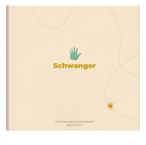 Schwanger! - Eintragbuch NB - 128 Seiten