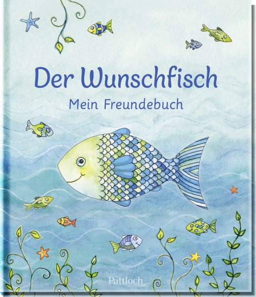 Der Wunschfisch. Mein Freundebuch - Eintragbuch NB - 48 Seiten