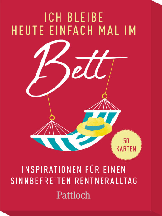 Ich bleibe heute einfach mal im Bett - Non-Book in Umverpackung