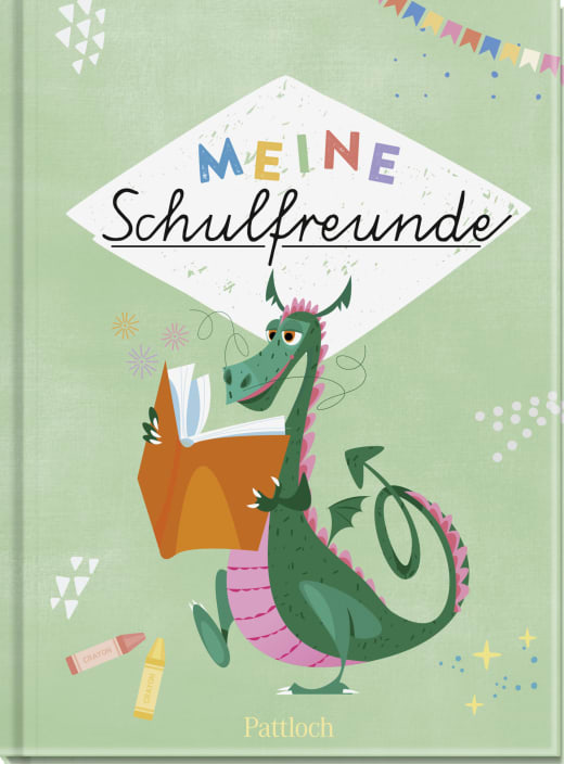 Meine Schulfreunde (Drachen) - Eintragbuch NB - 64 Seiten