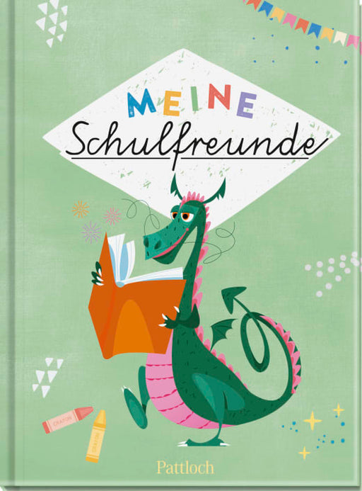 Meine Schulfreunde (Drachen) - Eintragbuch NB - 64 Seiten