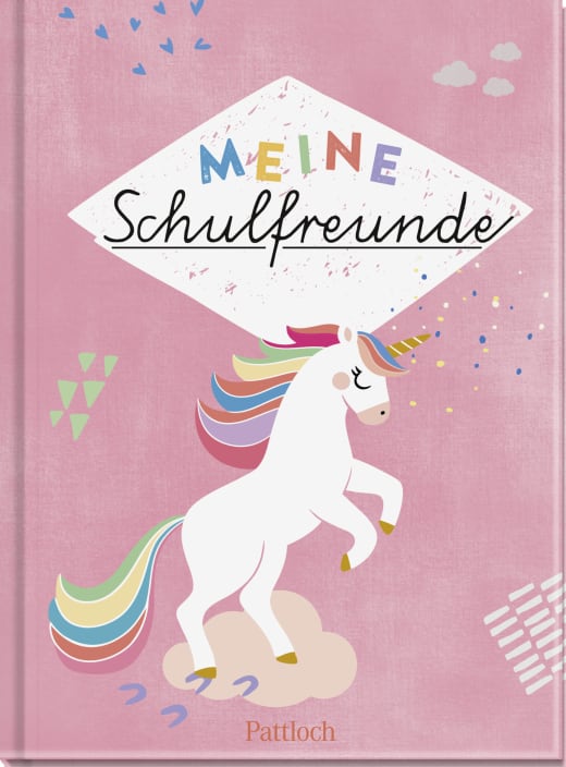 Meine Schulfreunde (Einhorn) - Eintragbuch NB - 64 Seiten