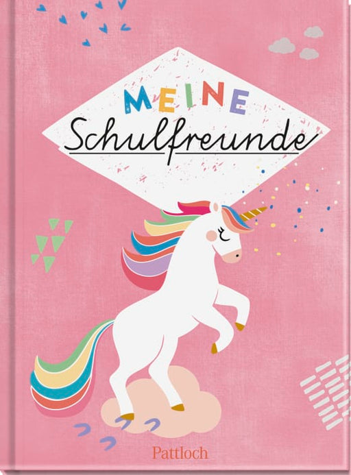 Meine Schulfreunde (Einhorn) - Eintragbuch NB - 64 Seiten