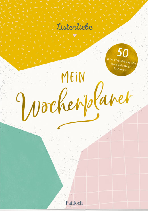 Listenliebe: Mein Wochenplaner - Notizbuch NB - 102 Seiten