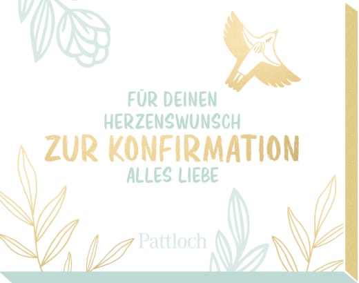 Für deinen Herzenswunsch. Zur Konfirmation alles Liebe - Non-Book in Umverpackung
