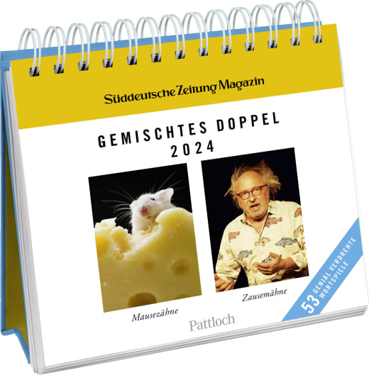 Gemischtes Doppel 2024 - Aufstellkalender