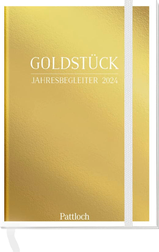 Goldstück Jahresbegleiter 2024 - Buchkalender - 160 Seiten