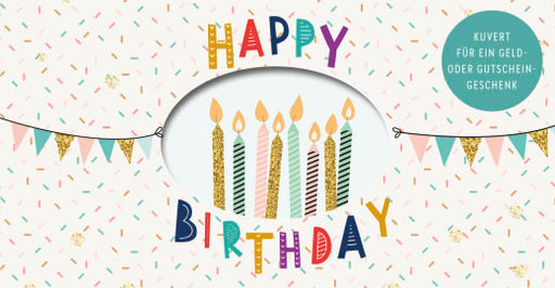 Happy Birthday - Papeterie - 6 Seiten