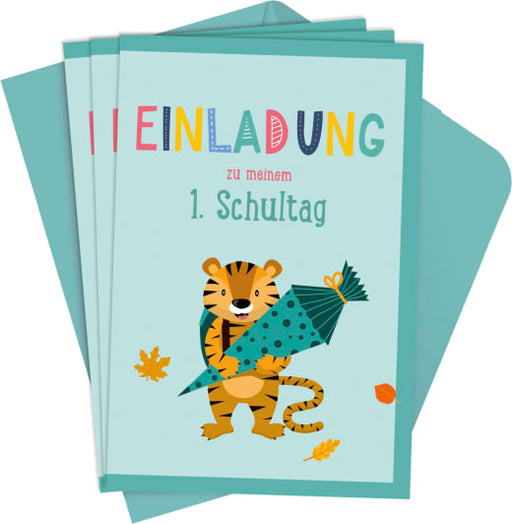 Einladung zu meinem 1. Schultag - Einladungskarten - Papeterie